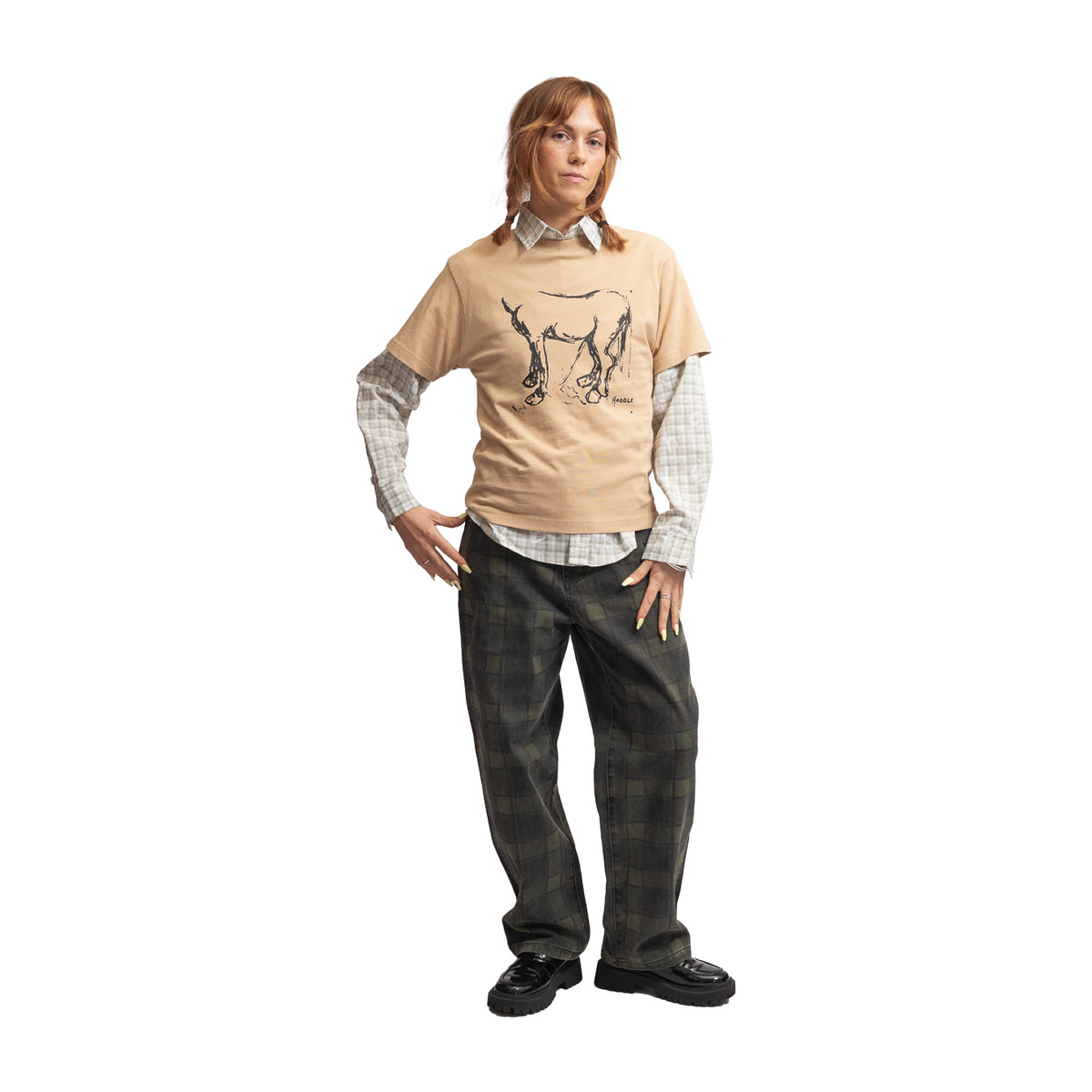 パンツ HODDLE RANGER JEAN GREEN PLAID RANGER JEAN GREEN PLAID | HODDLE SKATEBOARDS