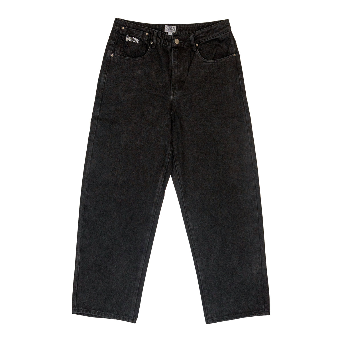 hoddle 初期 ブラックデニム 32 16 OUNCE DENIM RANGER JEAN - BLACK/BLACK | HODDLE SKATEBOARDS