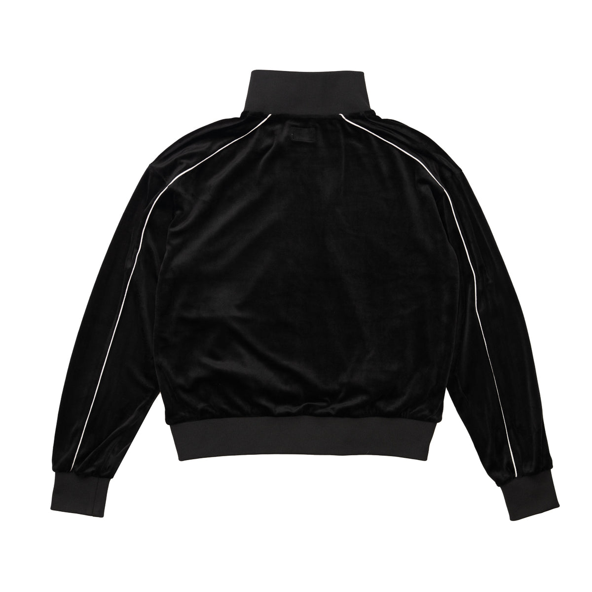 PRIMARY VELOUR TRACK TOP BLACK | HODDLE SKATEBOARDS PRIMARY VELOUR TRACK TOP BLACK | HODDLE SKATEBOARDS