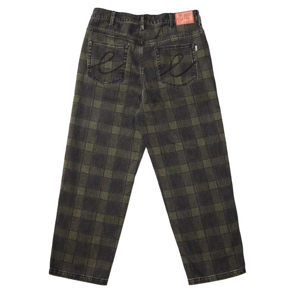 RANGER JEAN GREEN PLAID