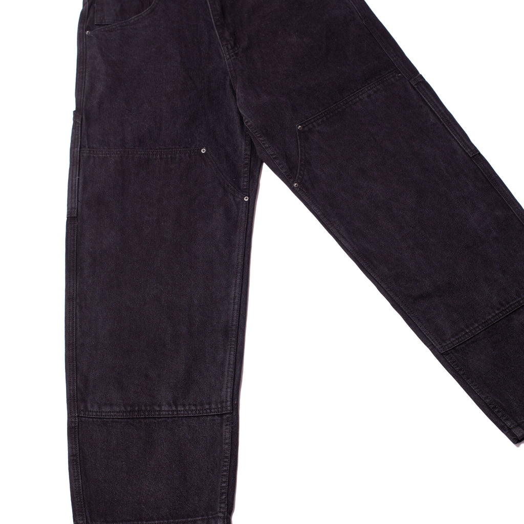 16 OUNCE DENIM DOUBLE KNEE CARPENTER JEAN BLACK