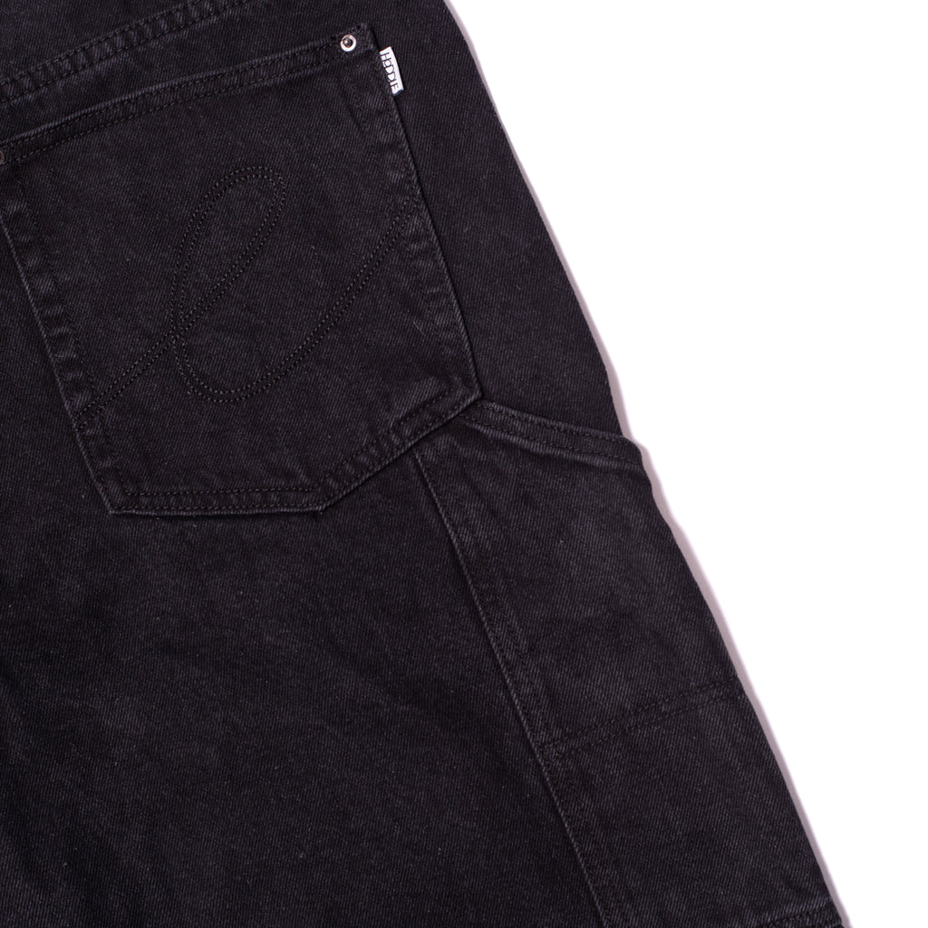 16 OUNCE DENIM DOUBLE KNEE CARPENTER JEAN BLACK