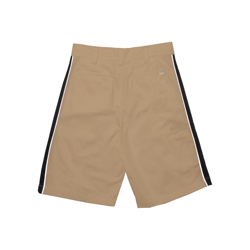 BERMUDA SHORT TAN /BLACK / WHITE