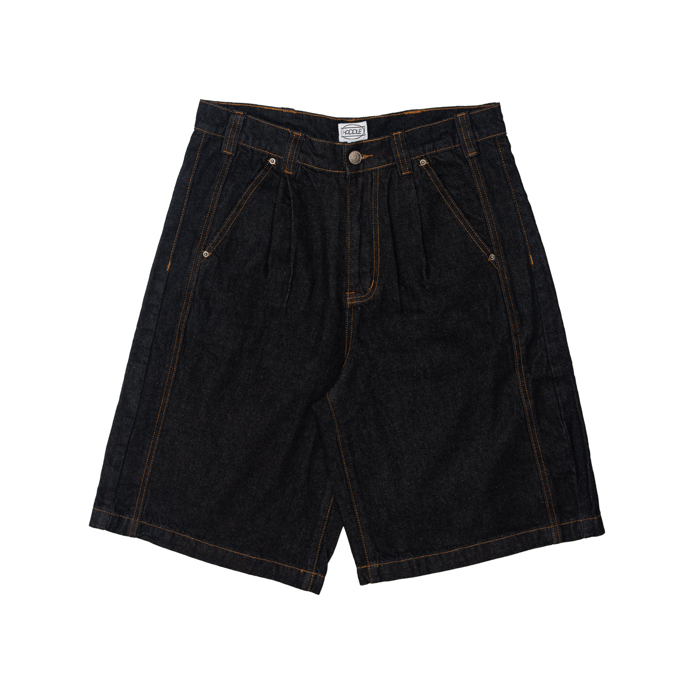 BERMUDA SHORT RAW INDIGO DENIM | HODDLE SKATEBOARDS
