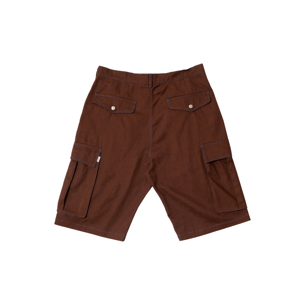 CARGO SHORTS CHOCOLATE - BLUE STICH