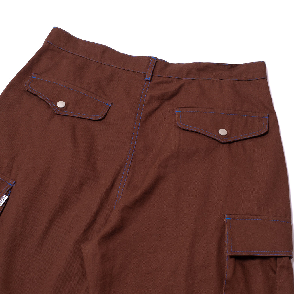 CARGO SHORTS CHOCOLATE - BLUE STICH