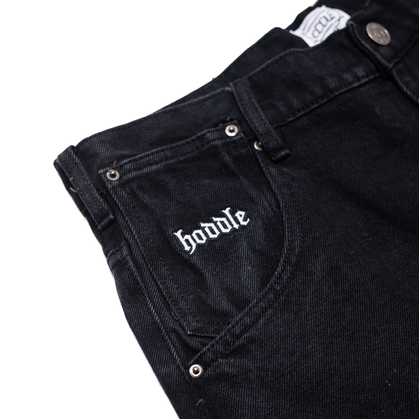 CARPENTER HEART JEAN SHORT BLACK / INDGO | HODDLE SKATEBOARDS