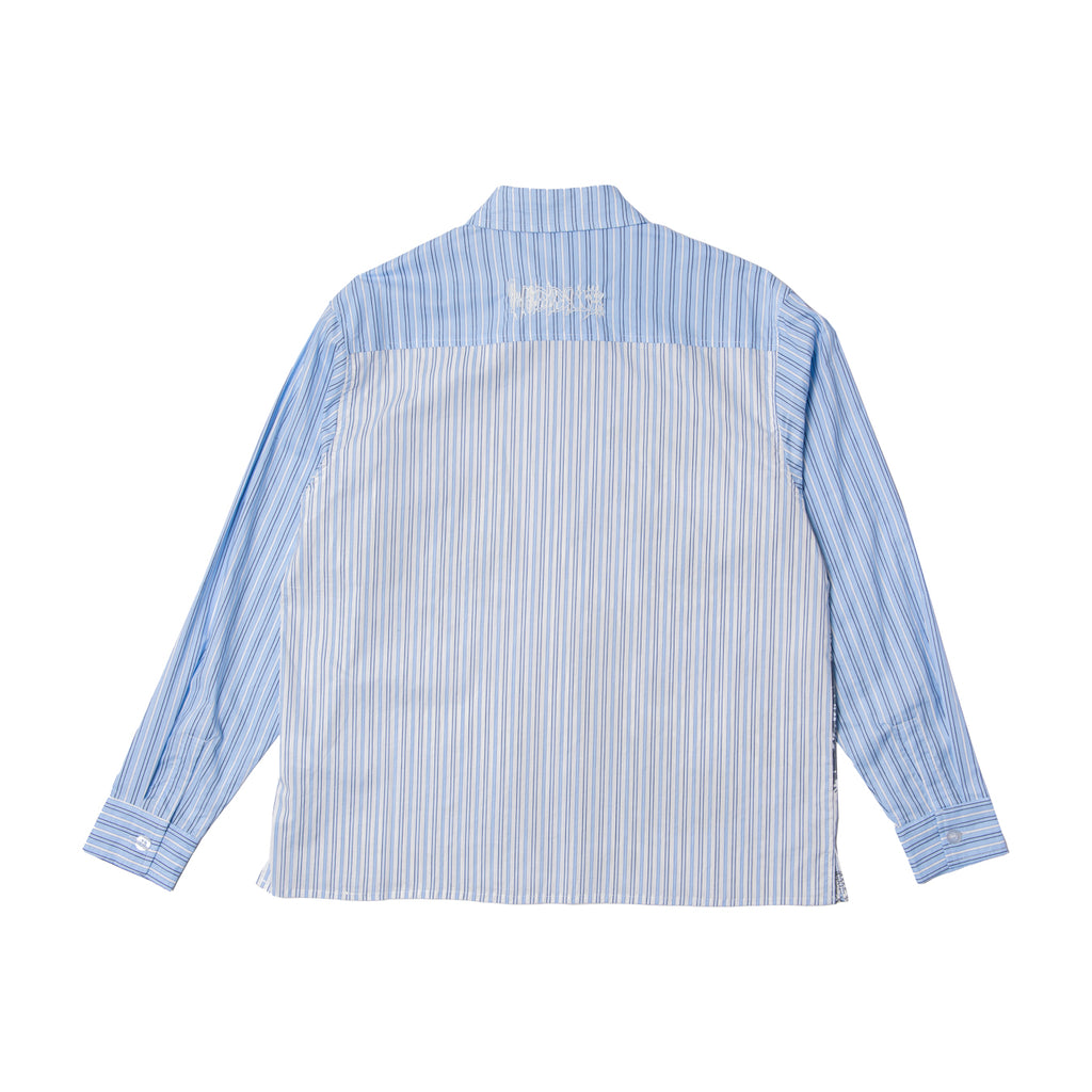 CONCRETE OXFORD SHIRT CONTRAST STRIPE