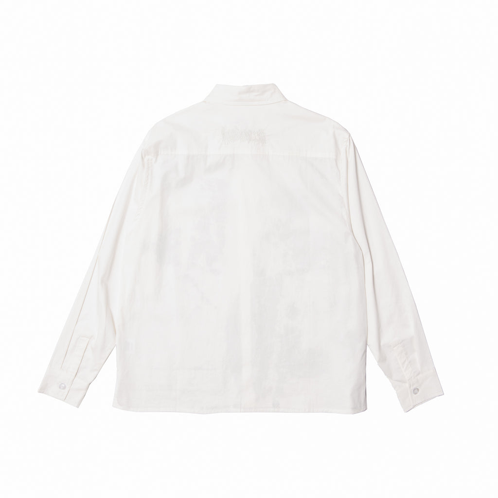 CONCRETE OXFORD SHIRT CONTRAST WHITE