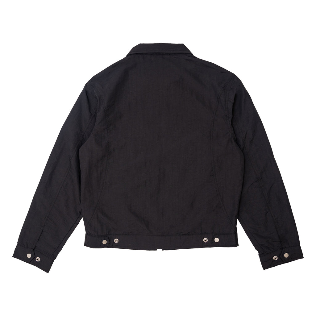 HDL NYLON ZIP JACKET BLACK