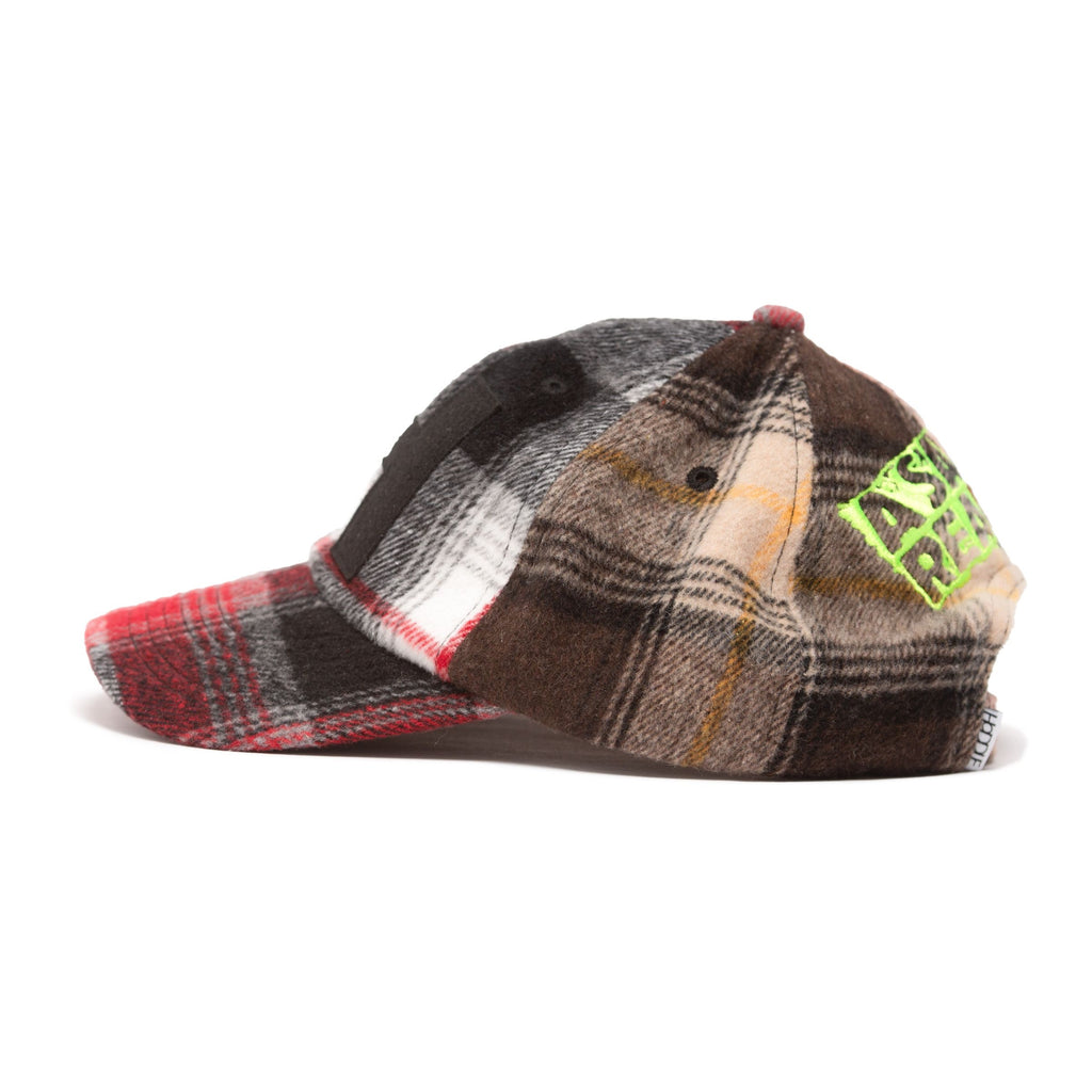 'H' LOGO CAP MIXED TARTAN