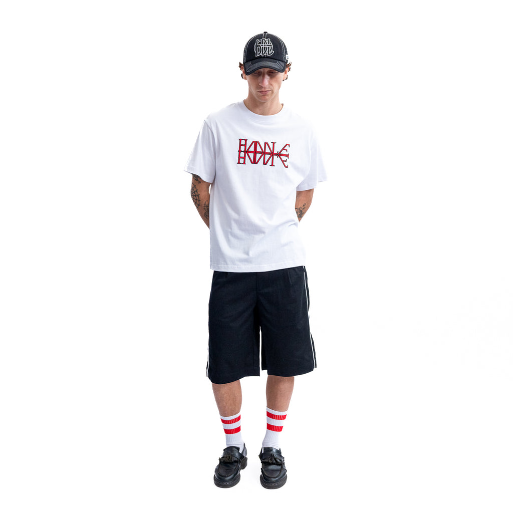 HODDLE RUNE TEE WHITE