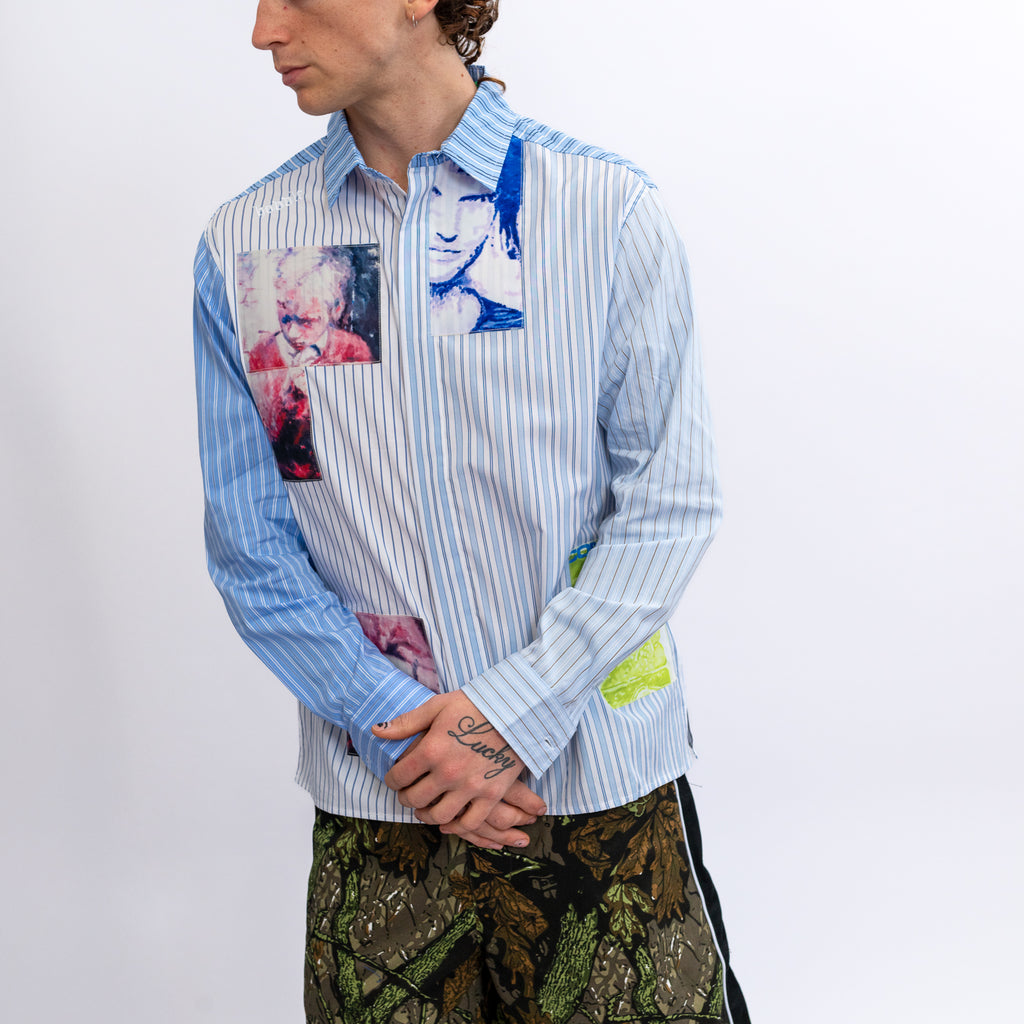 HDL WIGNEY OXFORD SHIRT BLUE