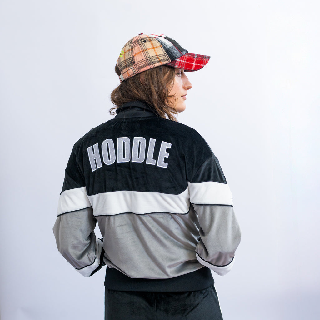 'H' LOGO CAP MIXED TARTAN