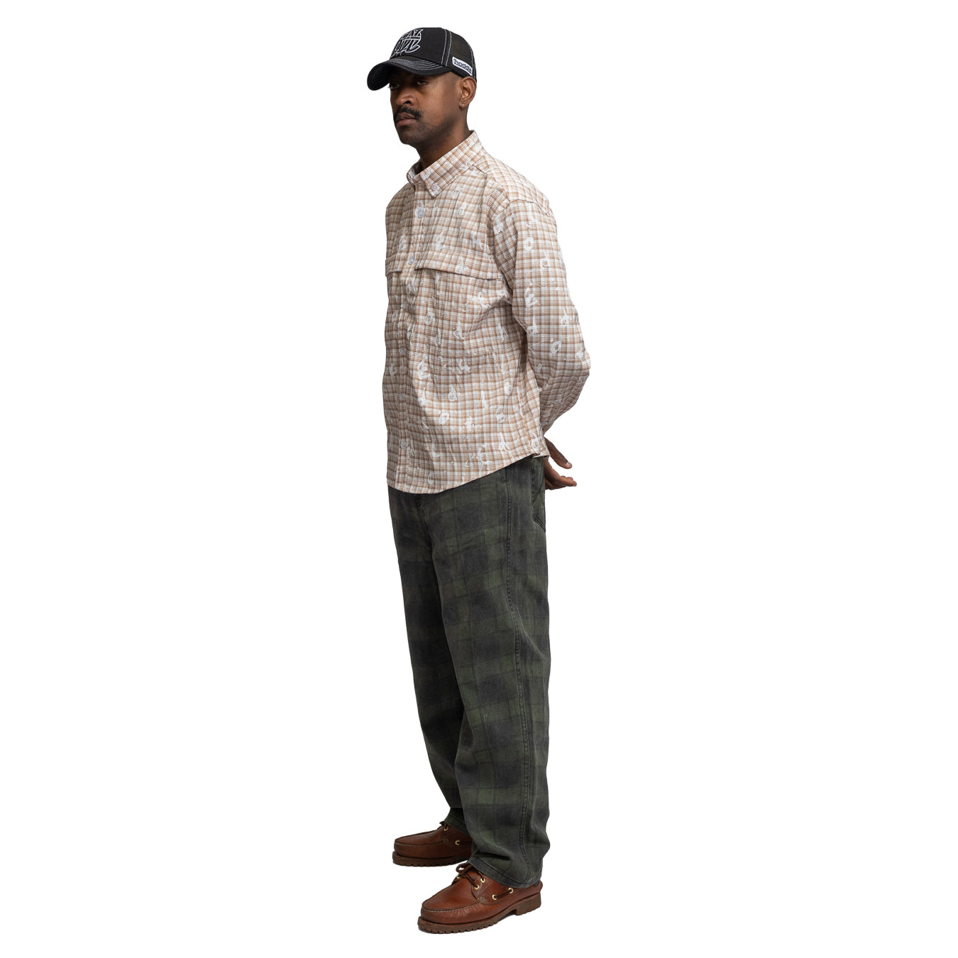 RANGER JEAN GREEN PLAID | HODDLE SKATEBOARDS