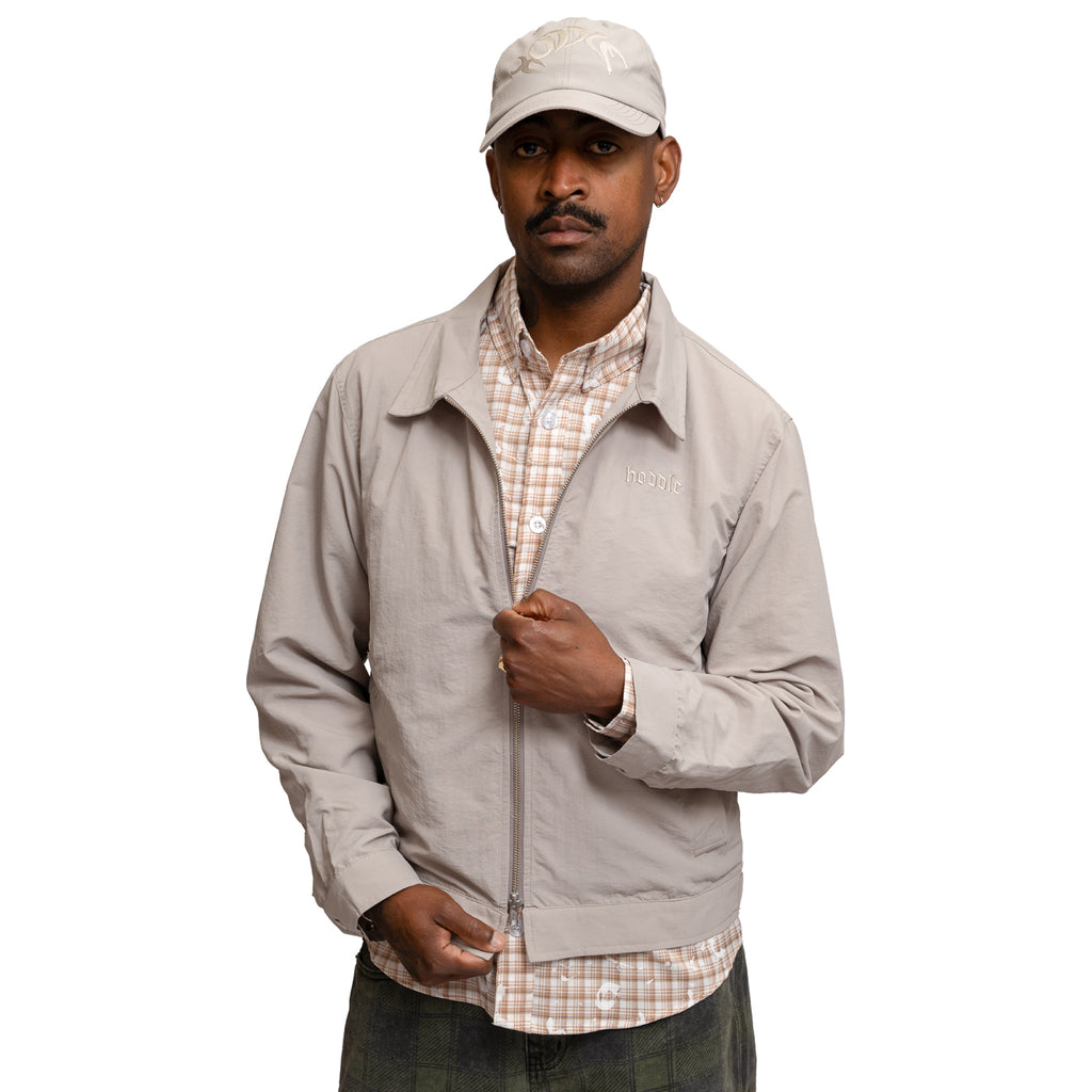 HODDLE NYLON CAP GREY