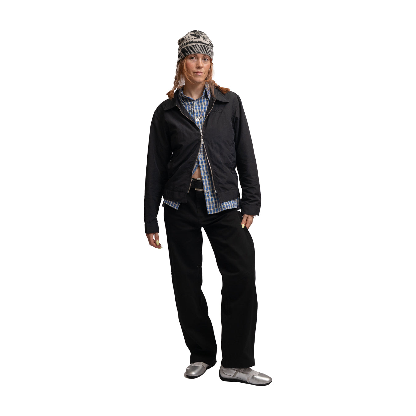 MOHAIR LANDSCAPE BEANIE BLACK | HODDLE SKATEBOARDS