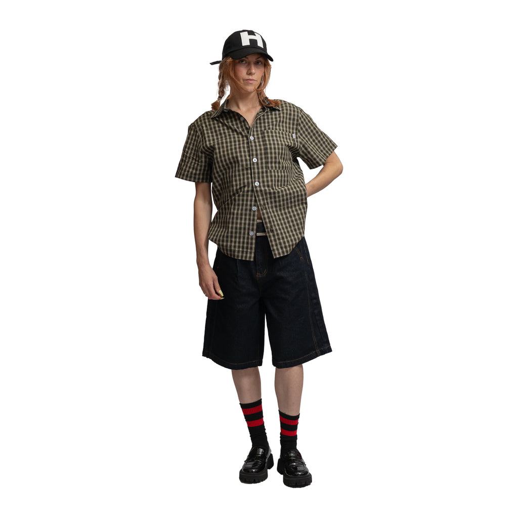 HDL SS BORDER SHIRT GREY