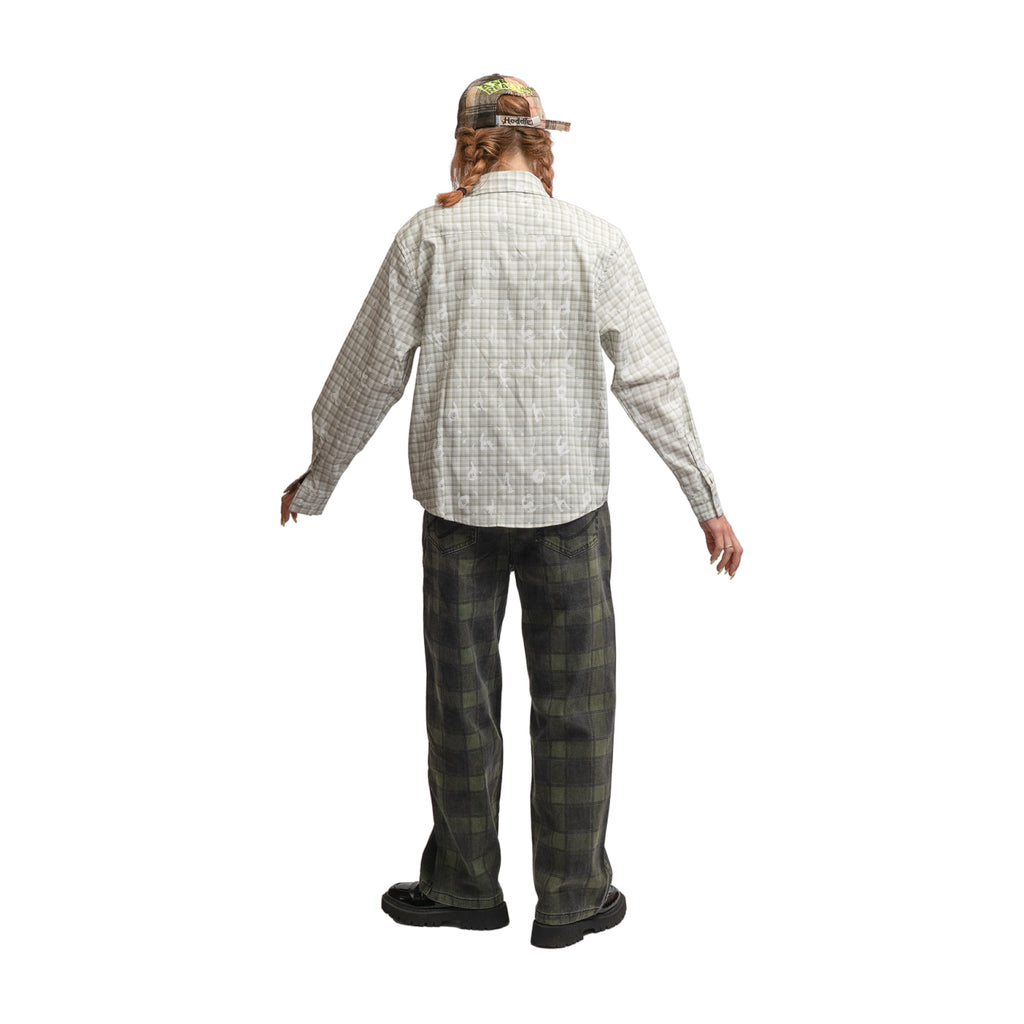 HODDLE SPLATTER SHIRT GREEN