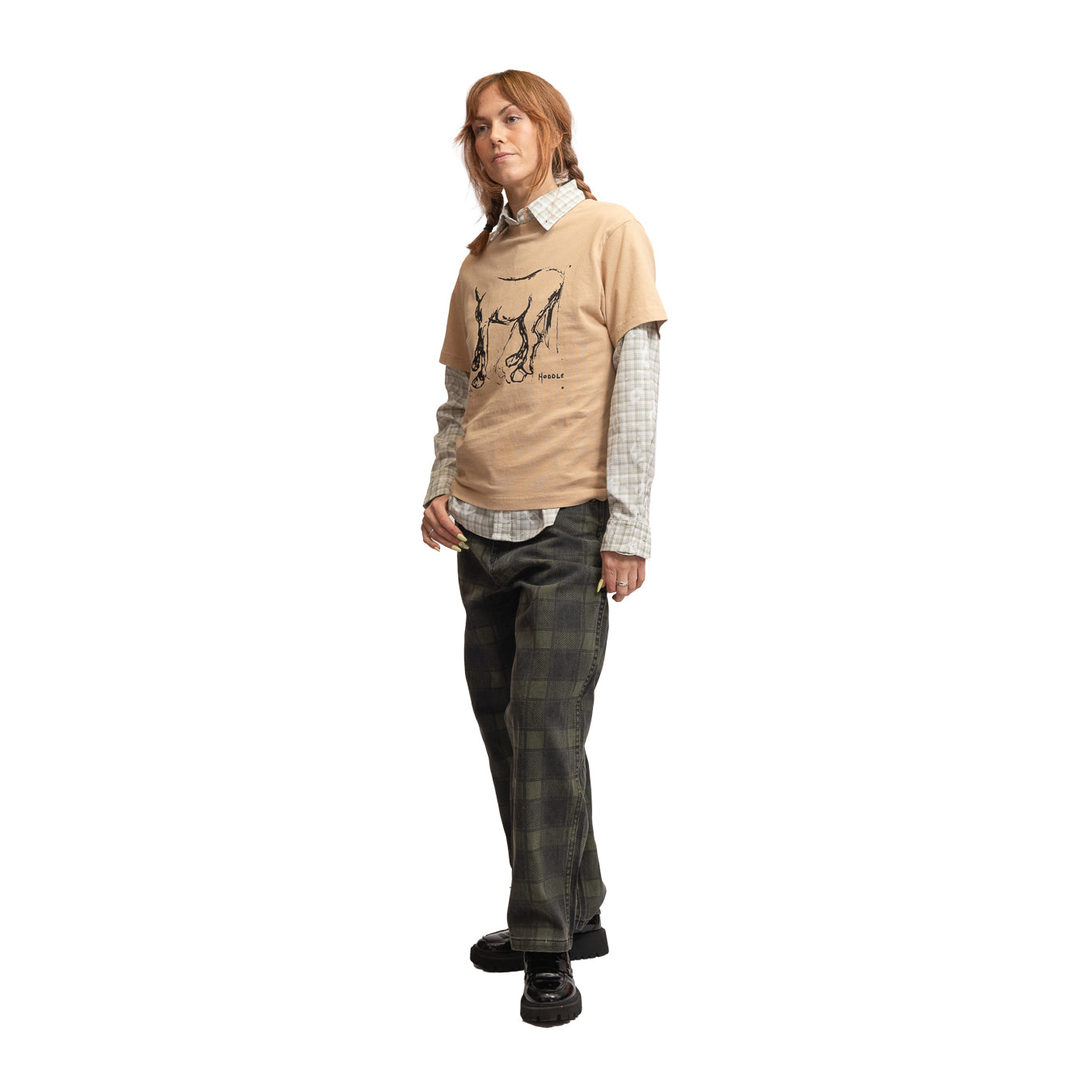 パンツ HODDLE RANGER JEAN GREEN PLAID RANGER JEAN GREEN PLAID | HODDLE SKATEBOARDS