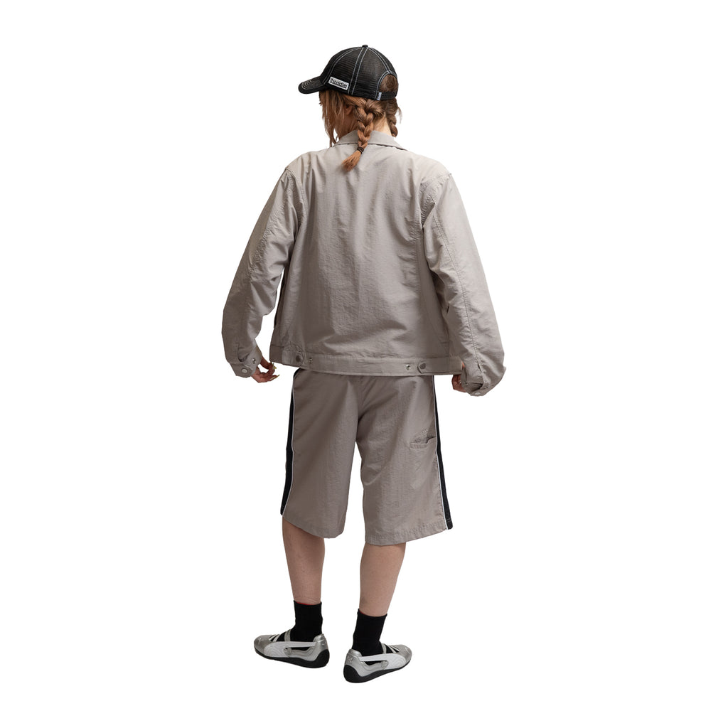 HDL NYLON ZIP JACKET GREY