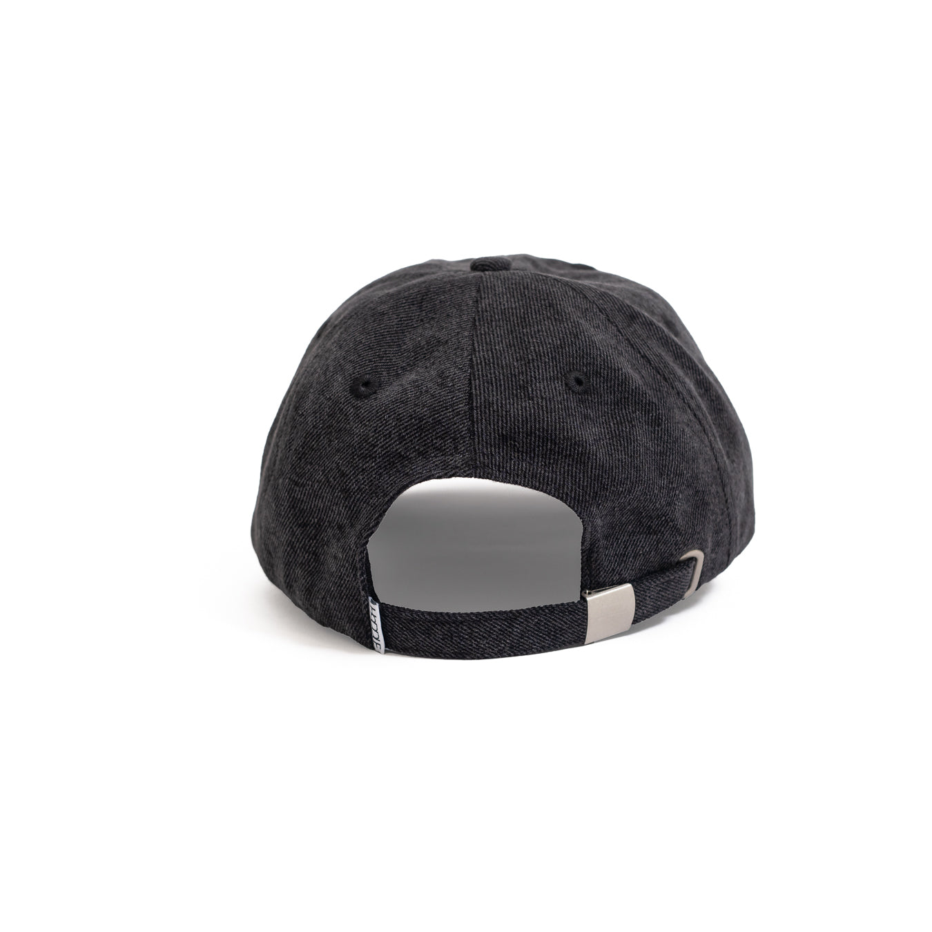 HODDLE DENIM APLIQUE CAP BLACK | HODDLE SKATEBOARDS
