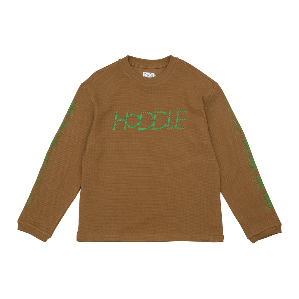 トップス HODDLE-melange long sleeve shirts Shirts | Hoddle Skateboards | HODDLE SKATEBOARDS