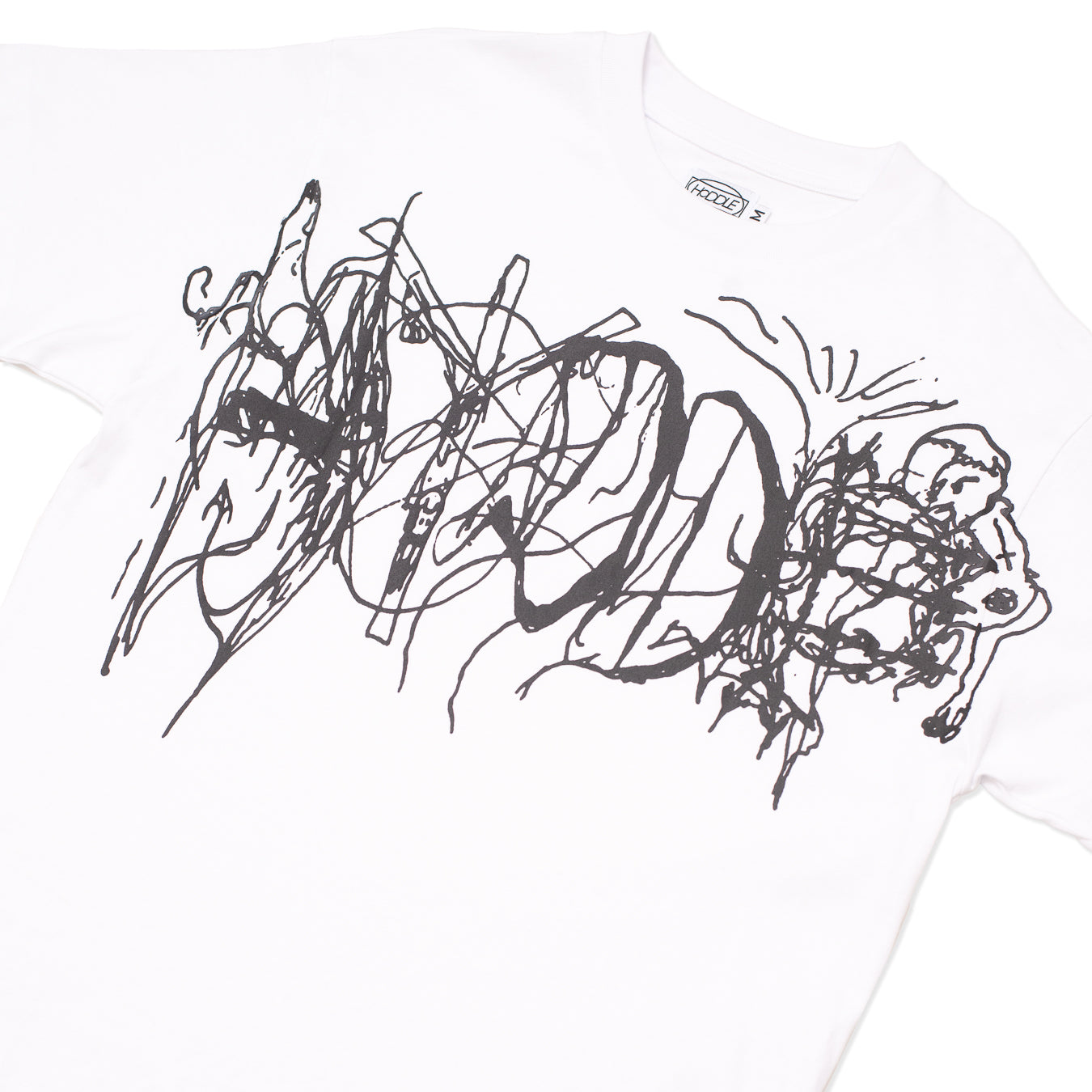 LG HILL TEE WHITE | HODDLE SKATEBOARDS