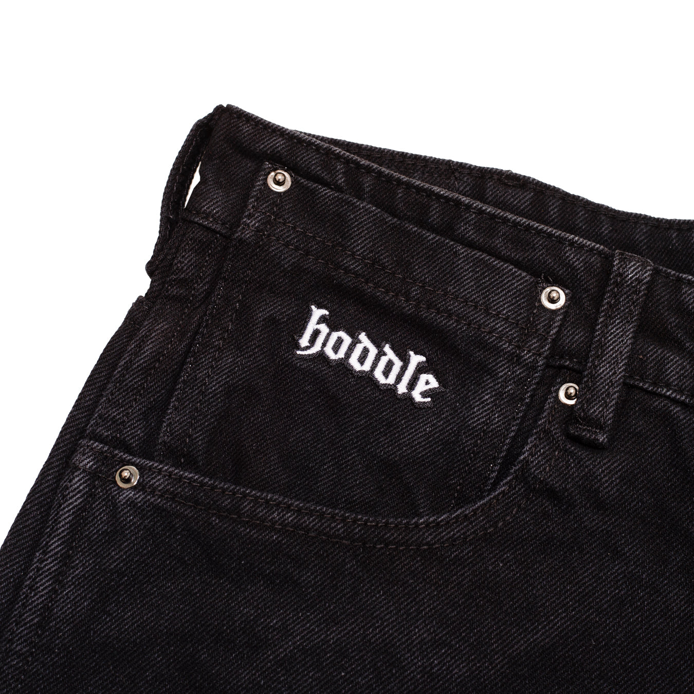 16 OUNCE DENIM RANGER JEAN - BLACK/BLACK | HODDLE SKATEBOARDS