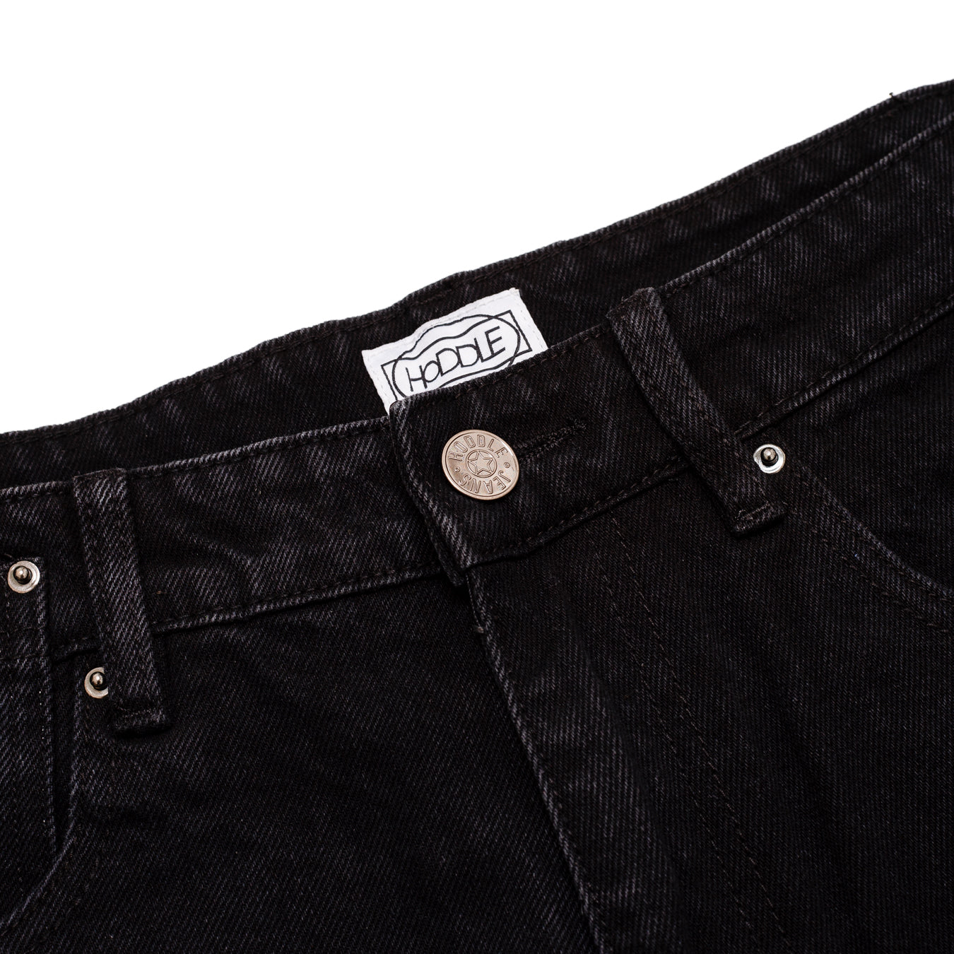 16 OUNCE DENIM RANGER JEAN - BLACK/BLACK | HODDLE SKATEBOARDS