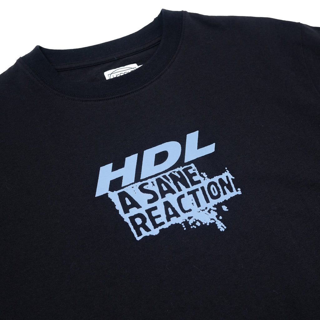HDL SANE REACTION TEE BLACK