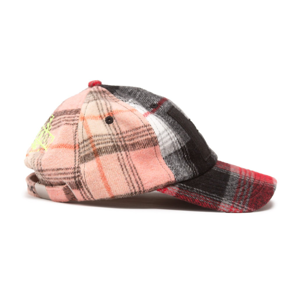 'H' LOGO CAP MIXED TARTAN