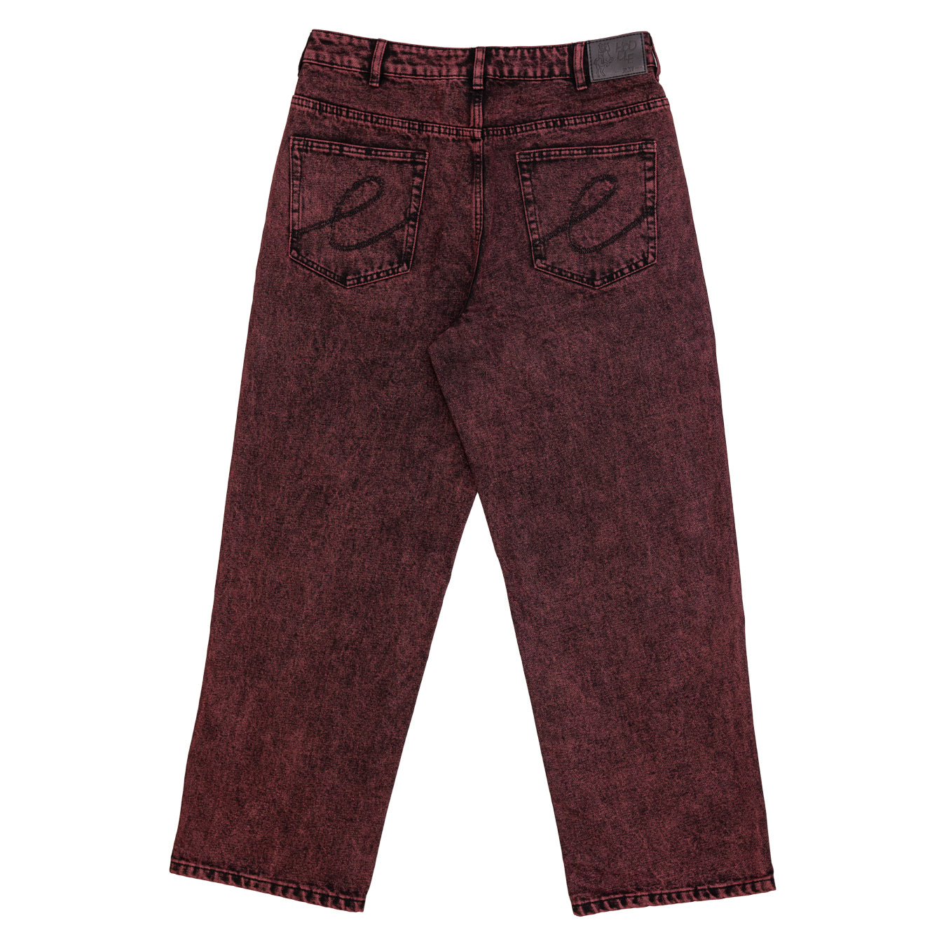 HODDLE RANGER JEAN RED OVERDYE | HODDLE SKATEBOARDS