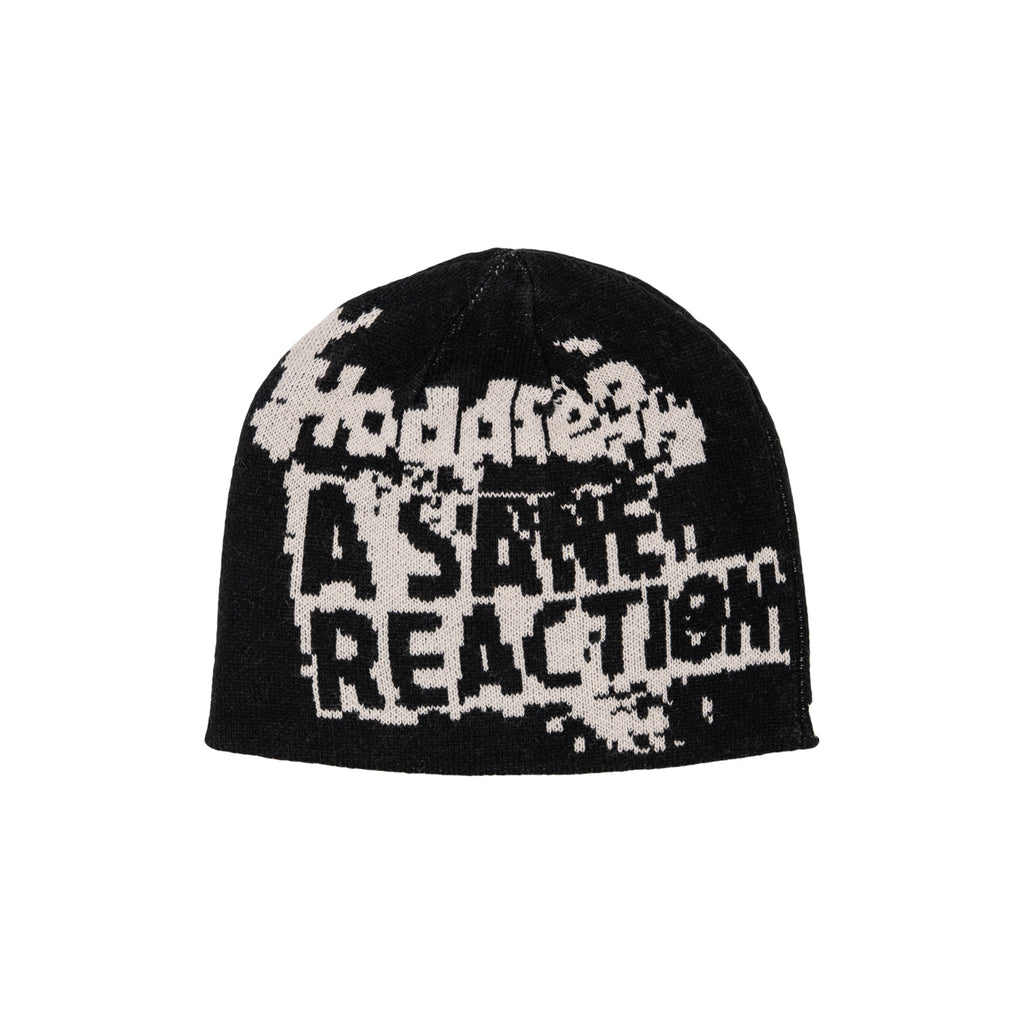 REVERSEABLE SANE REACTION BEANIE