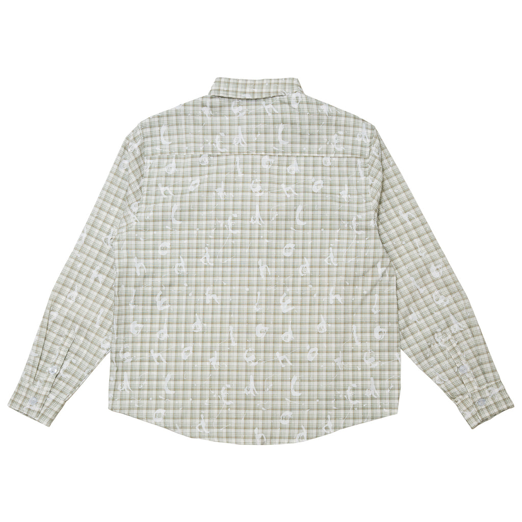 HODDLE SPLATTER SHIRT GREEN