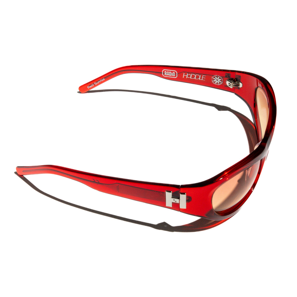 HODDLE X RADIO - PRESTIGIO GLASSES RED