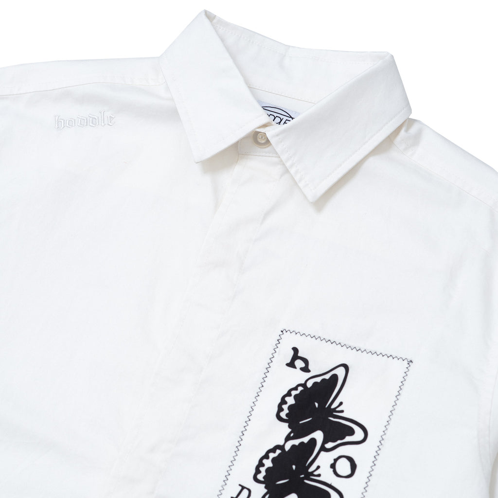 BUTTERFLY OXFORD SHIRT WHITE