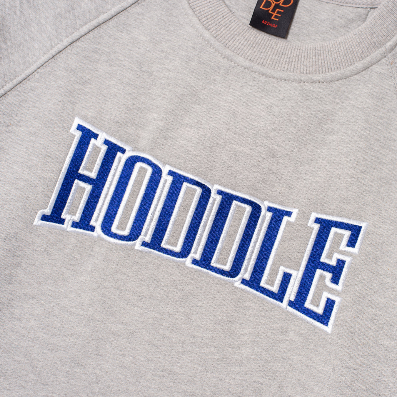 SATELLITE CREW HEATHER GREY | HODDLE SKATEBOARDS