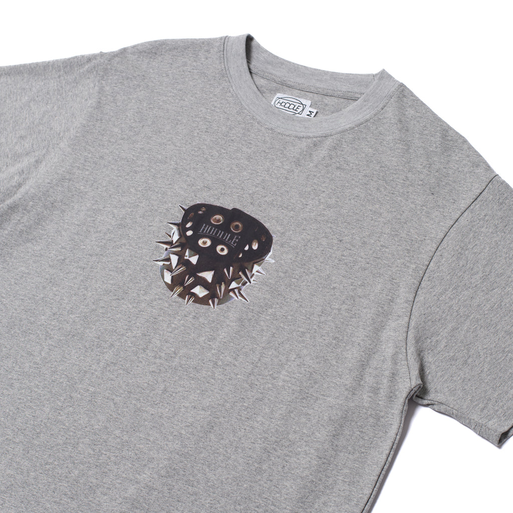 STUD TEE HEATHER GREY