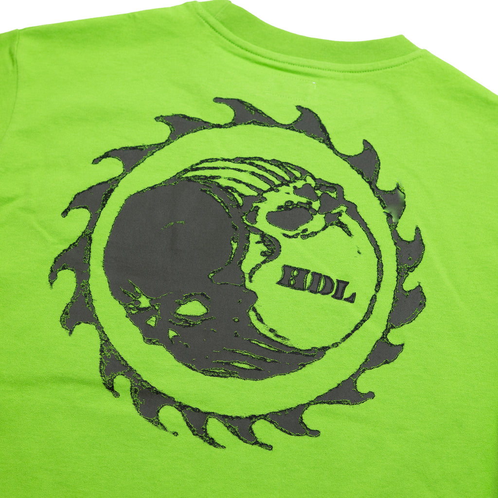 THUNDERDOME POCKET TEE - LIME GREEN