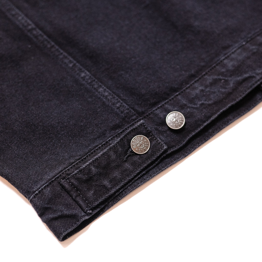 TONAL DEMIN JACKET BLACK / INDIGO