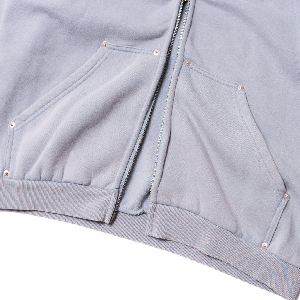 WATCHER ZIP UP HOOD BABY BLUE OVER DYE